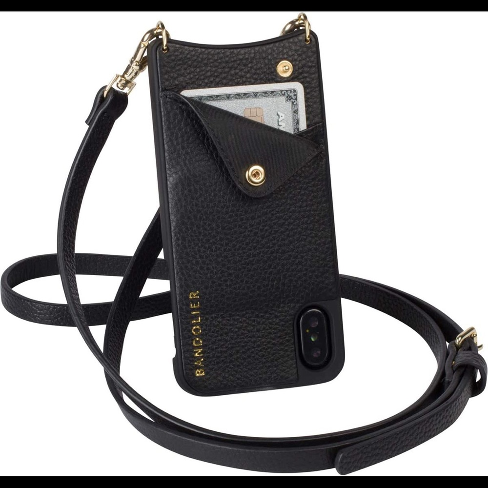 iPhone XS Bandolier with card wallet EUC
